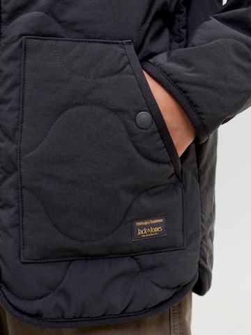 Jack & Jones Junior Přechodná bunda 'JJAXEL LINER' – černá