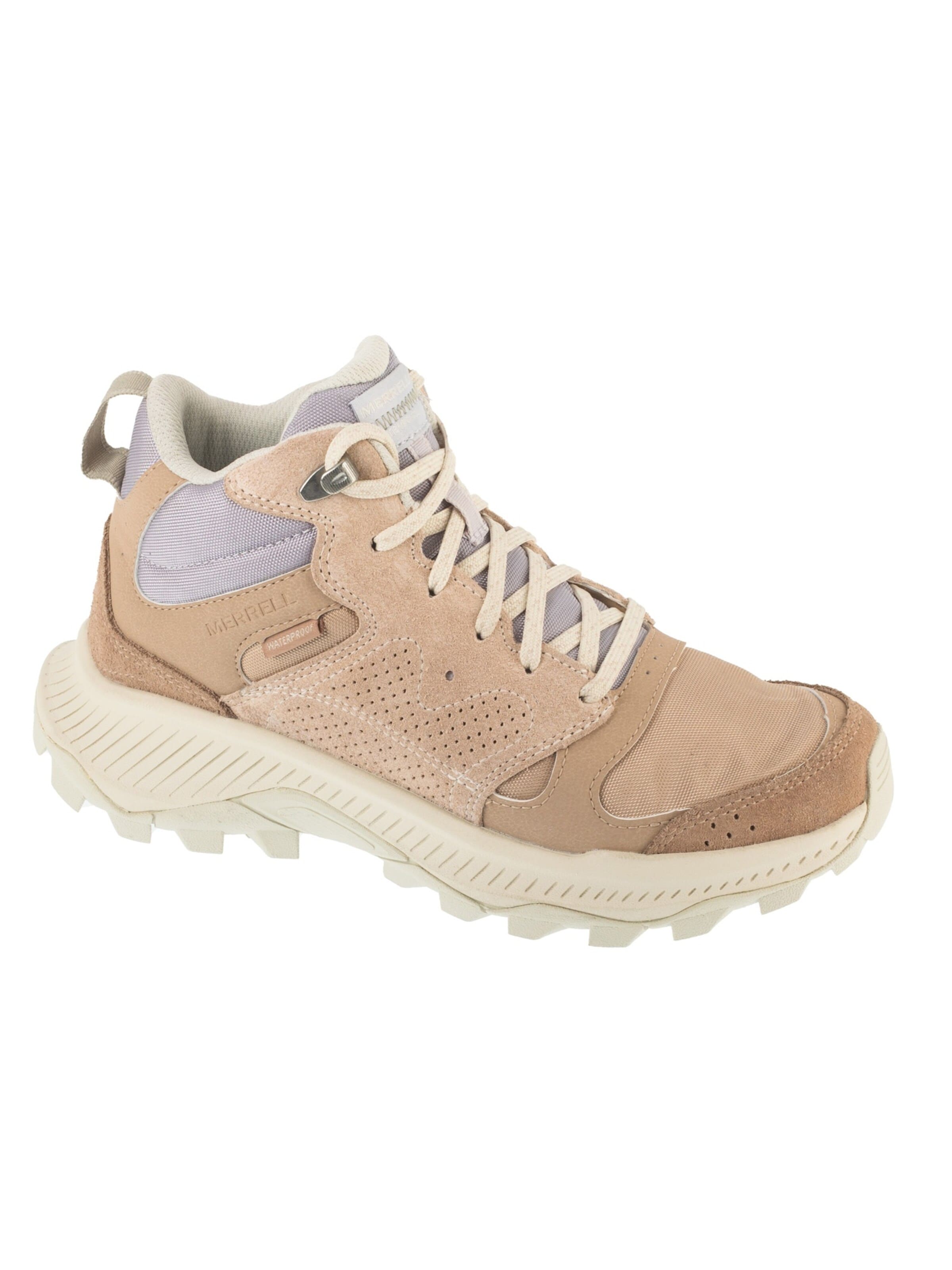MERRELL Boots 'Merrell Tempo Sol Mid WP' in Beige: voorkant
