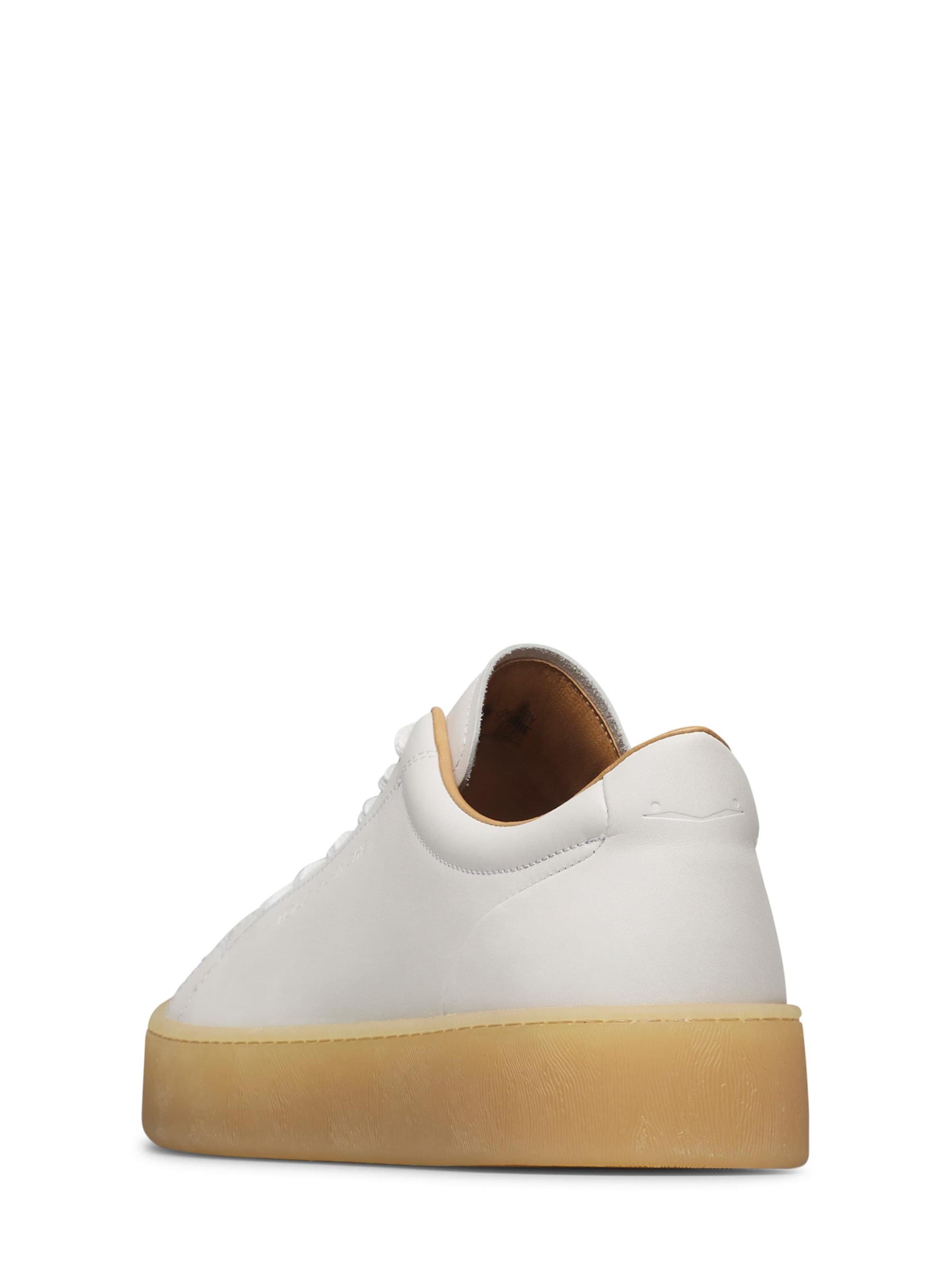 Voile blanche Platform trainers in White