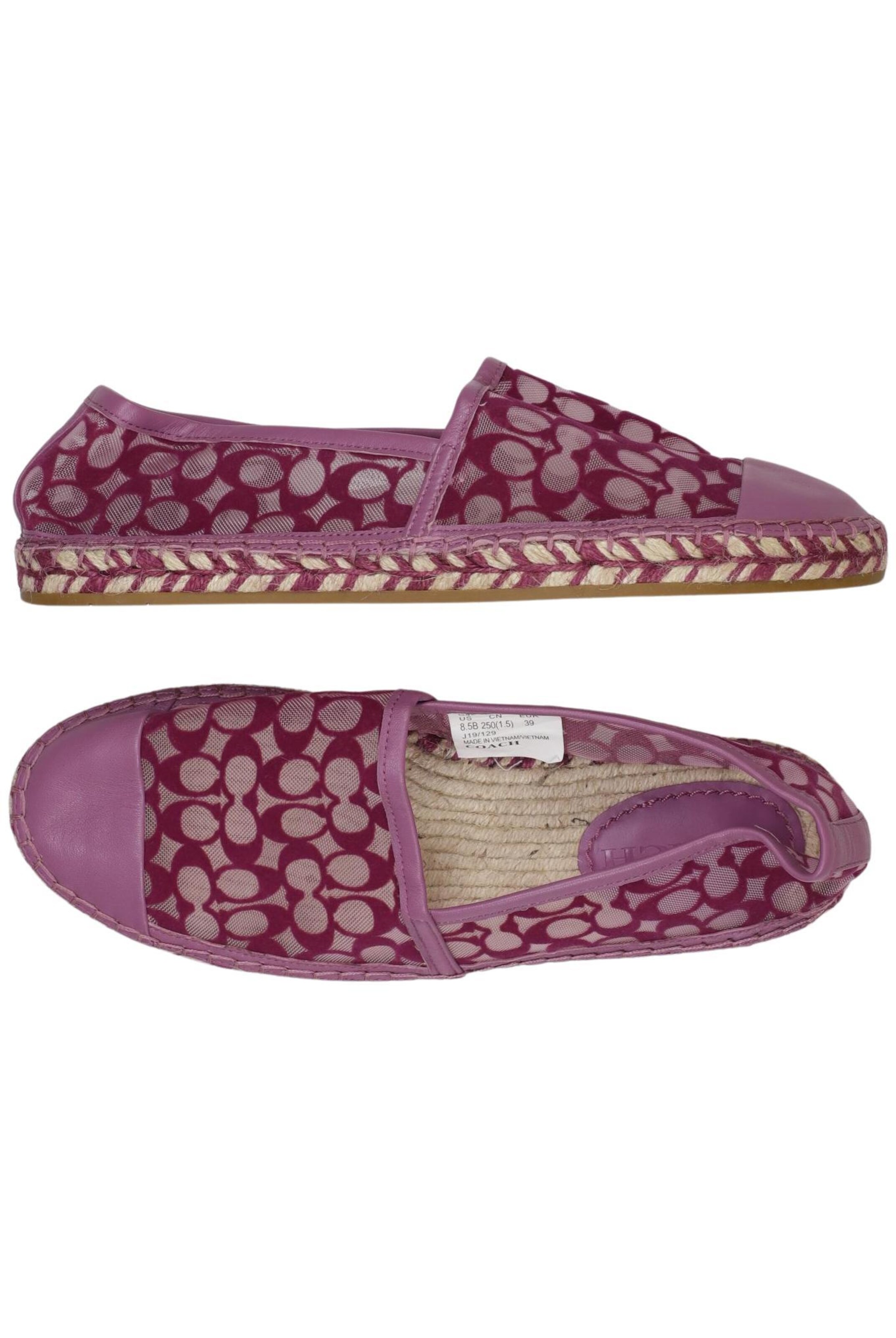 COACH Halbschuh 39 in Lila: Vorderseite