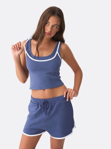 EthiquetTop 'Crop Top' - plava boja