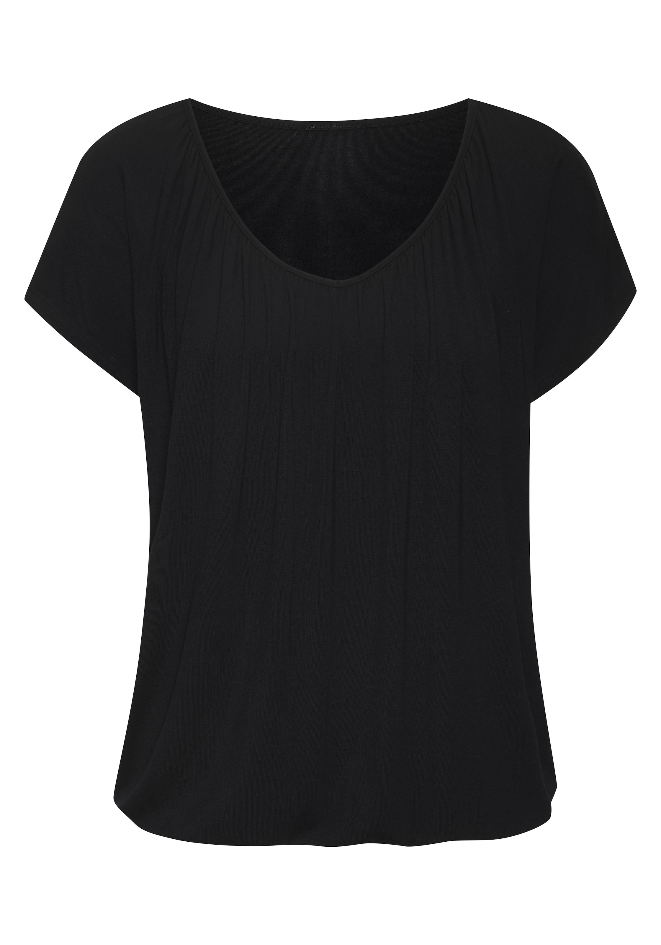 LASCANA - Camiseta en negro: frente