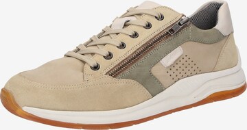 Baskets basses 'Turibio' SIOUX en beige : devant
