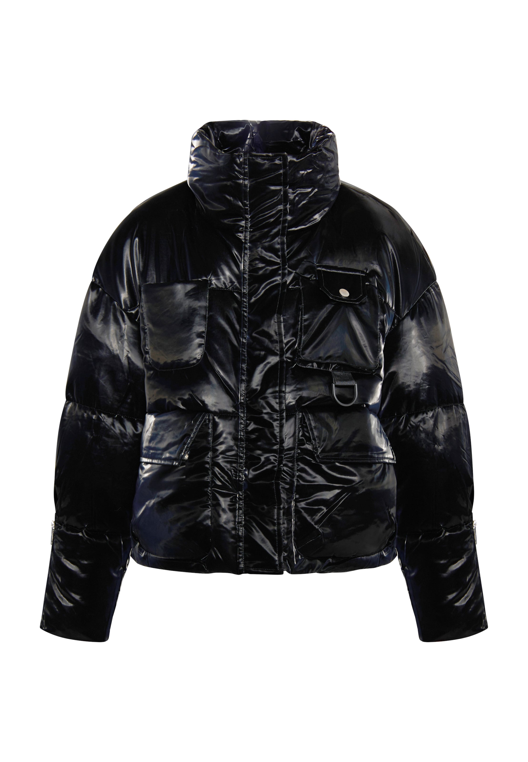 faina Vinterjacka i svart: framsida