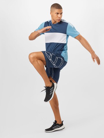 ADIDAS PERFORMANCE Regular Sportshorts 'Hype' in Blau