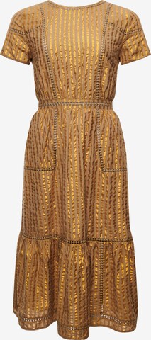 Superdry Dress 'Limited Edition Dry' in Gold: front