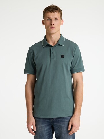 CHASIN' Poloshirt 'Jay' in Grün: Vorderseite