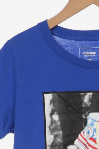 CONVERSE T-Shirt M in Blau