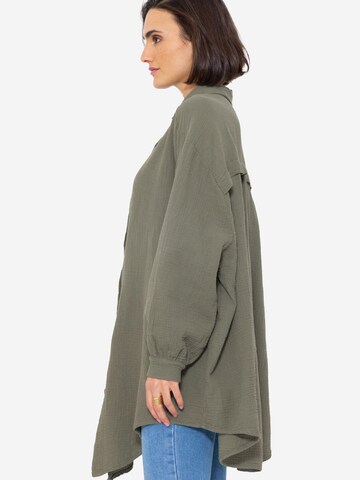SASSYCLASSY Bluse 'lange Variante'‌‌‌‌‌‌ in Grün