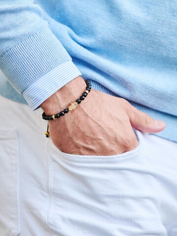 GT Collection - Pulsera 'Hamsa Hand' en negro
