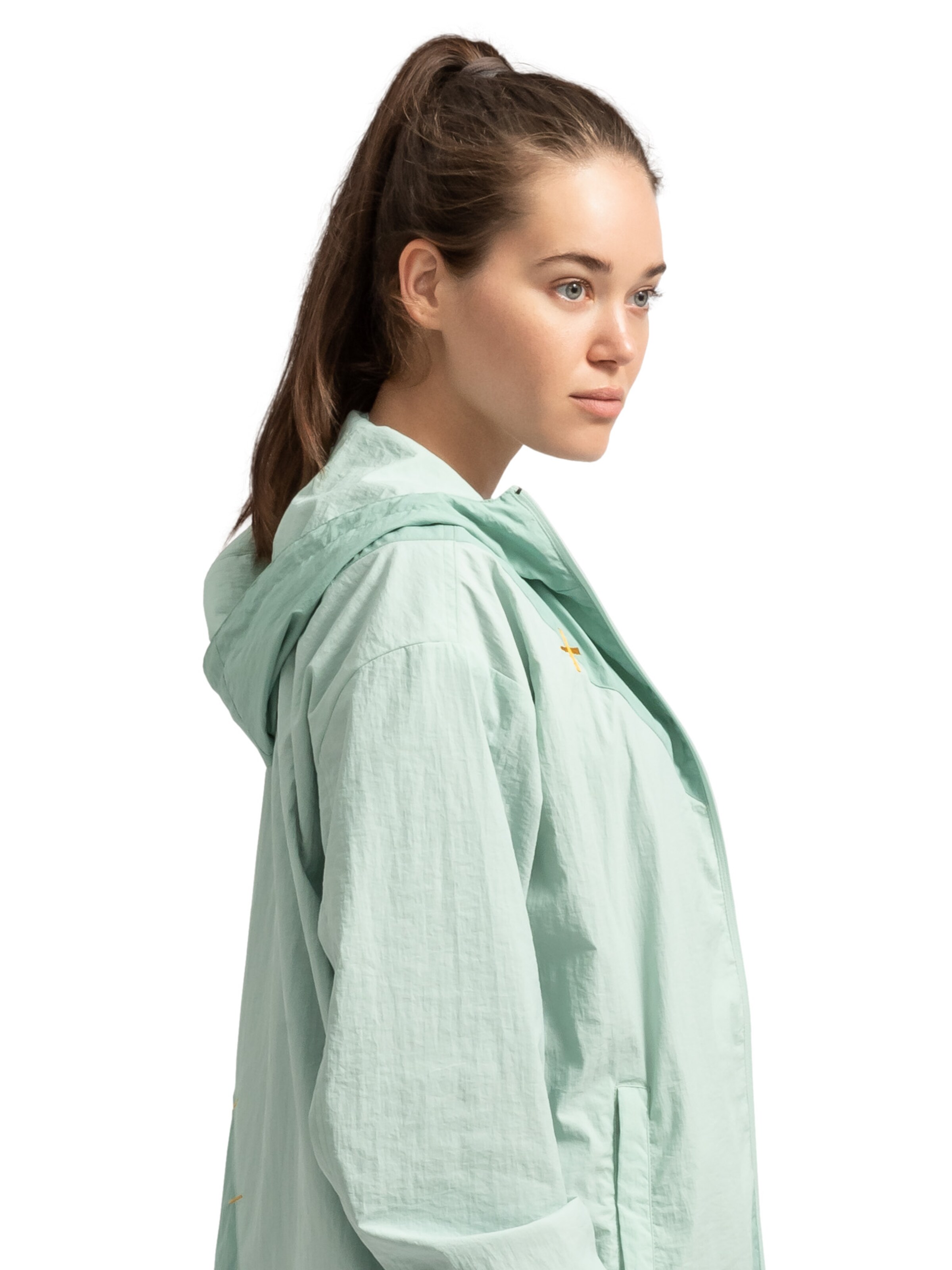 Kaft Tussenjas 'Pakaru' in Groen