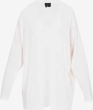 Cardigan 'Classic Look' DreiMaster Klassik en blanc : devant