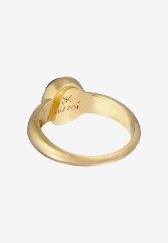 KUZZOI Ring Edelstein Ring in Gold