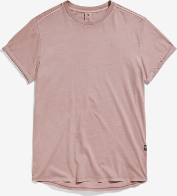 G-Star RAW Shirt in Roze: voorkant