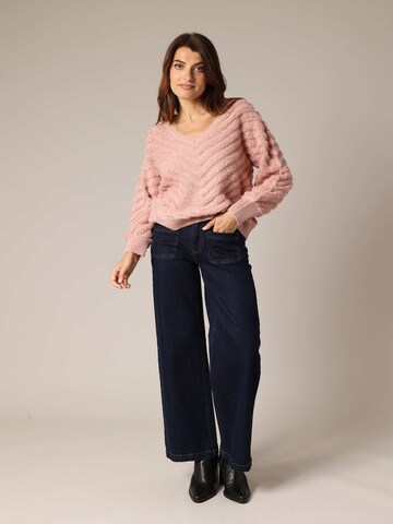 Pull-over 'ESTINA' Deeluxe en rose