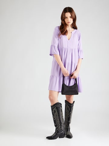 Sublevel - Vestido em roxo: frente