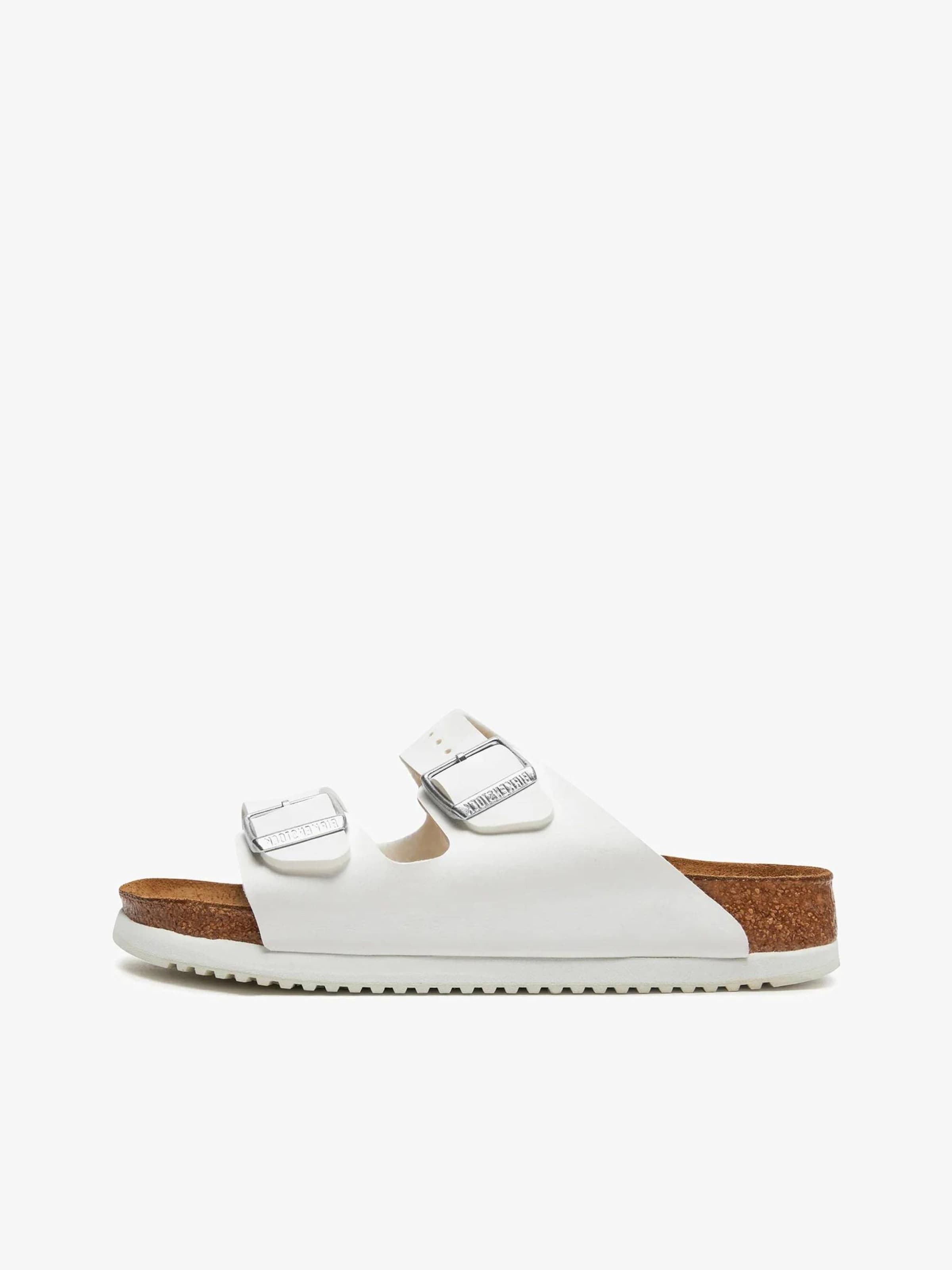 BIRKENSTOCK Sandals in White: front