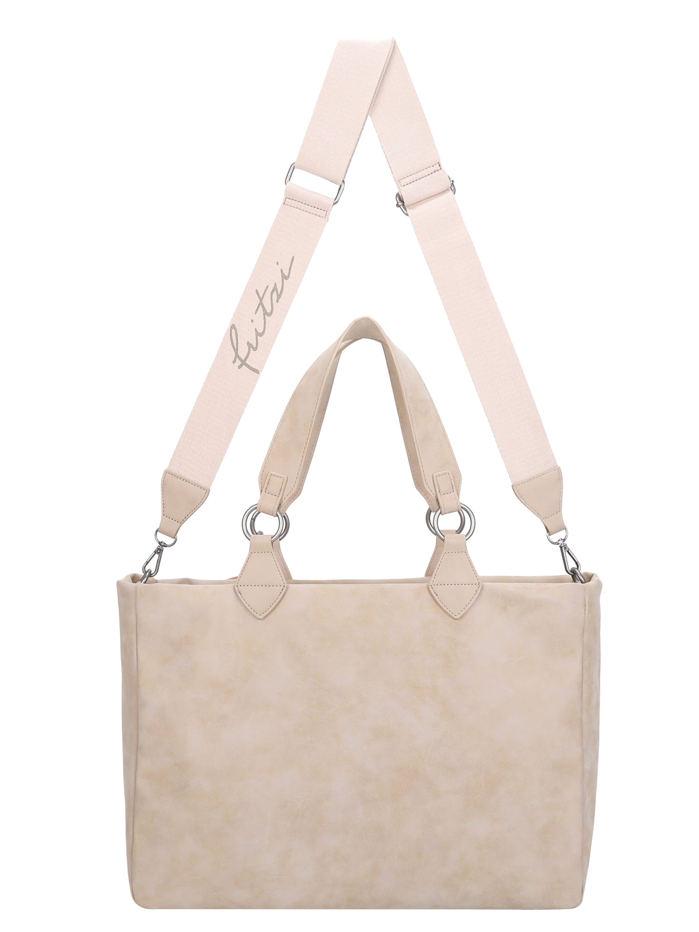 Fritzi aus Preußen Shopper 'Izzy Vintage' in Beige