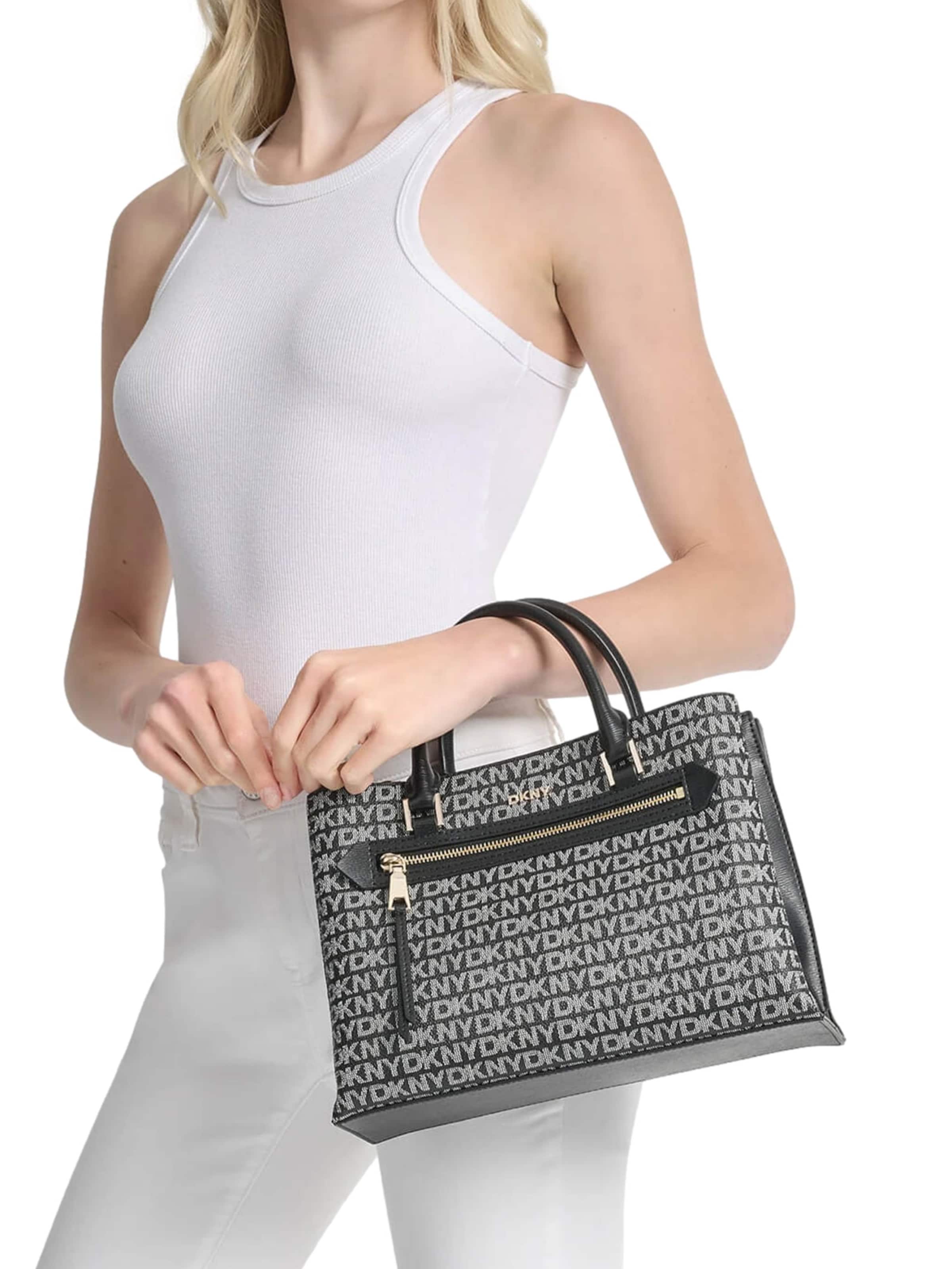 DKNY Skuldertaske 'BRYANT' i sort: forside