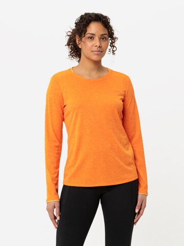 VAUDE Shirt in Oranje: voorkant