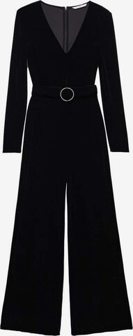 MANGO Jumpsuit i sort: forside