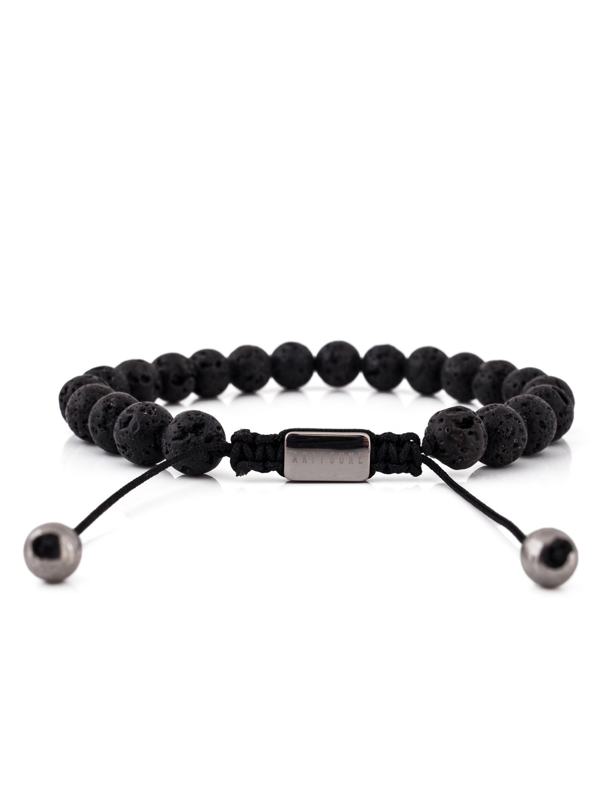 Akitsune Bracelet 'Venatio' in Black: front