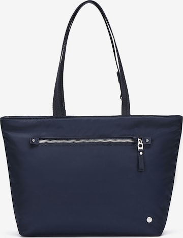 Pacsafe Shopper in Blauw: voorkant