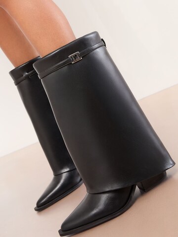 Lipsy Stiefel in Schwarz