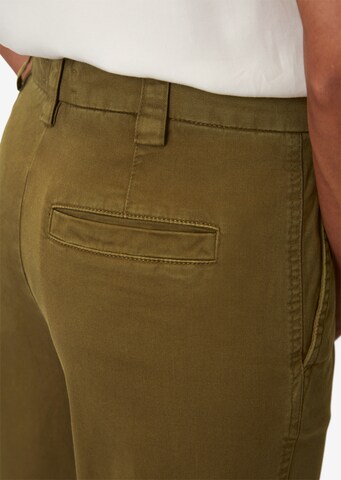 Marc O'Poloregular Chino hlače 'Kalni' - zelena boja