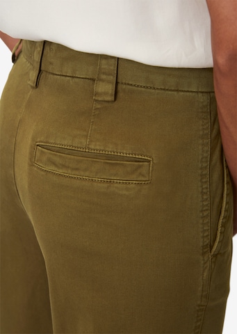 Marc O'Polo Regularen Chino hlače 'Kalni' | zelena barva