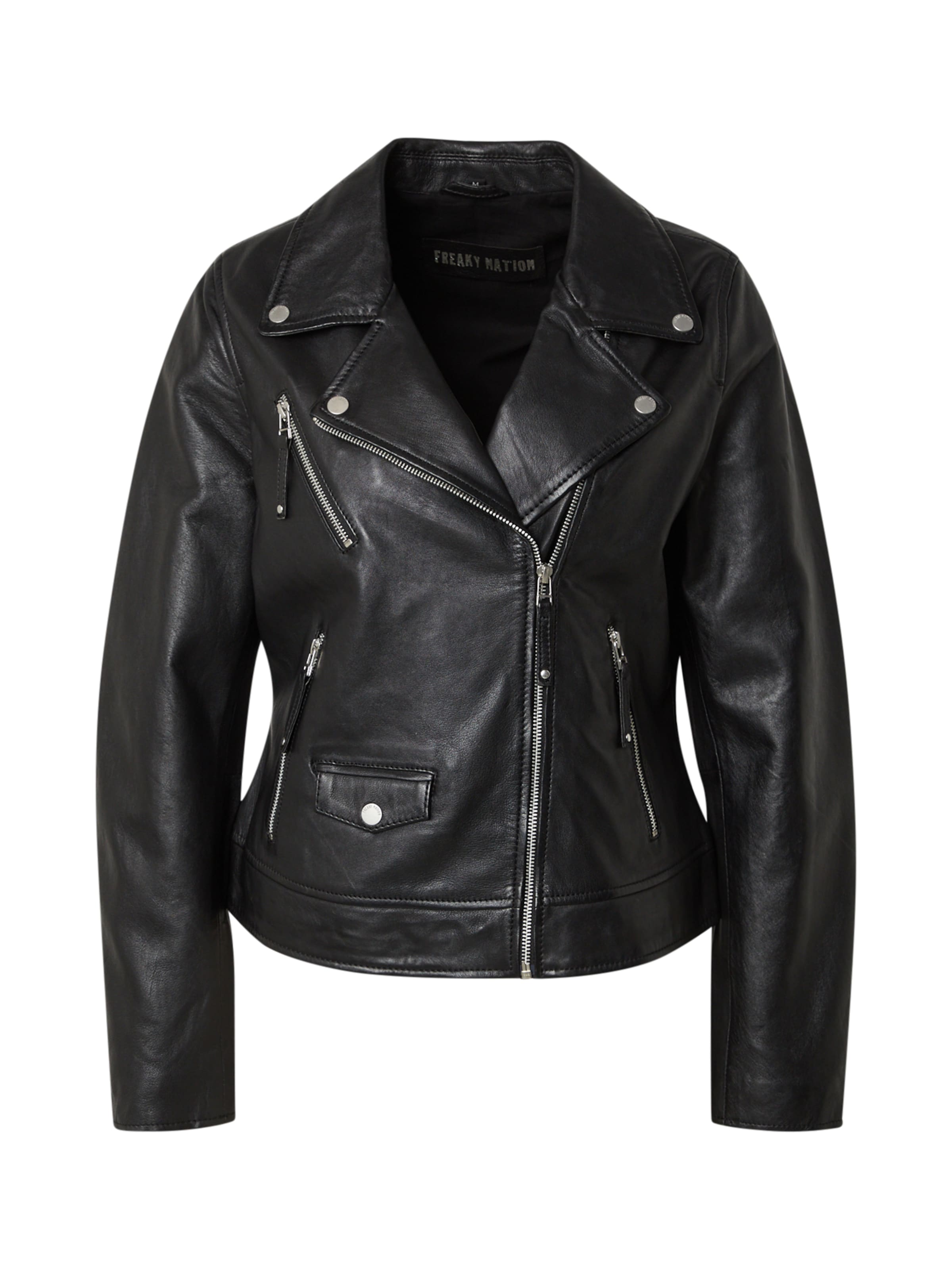 FREAKY NATION - Chaqueta de entretiempo 'City Love' en negro: frente