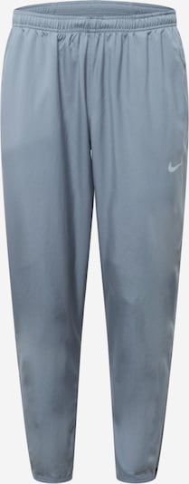 NIKE Sports trousers 'Challenger' in Silver grey / White, Item view