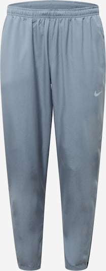 NIKE Sportsbukser 'Challenger' i sølvgrå / hvit, Produktvisning