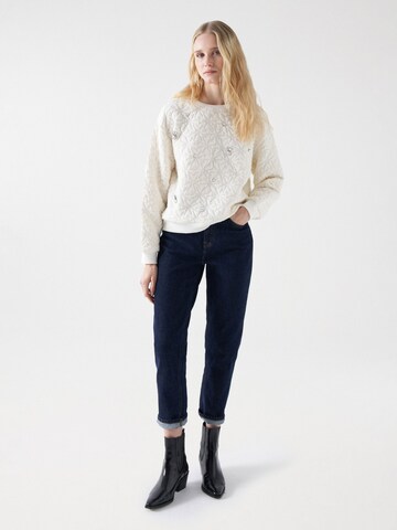 Salsa Jeans Pullover in Weiß
