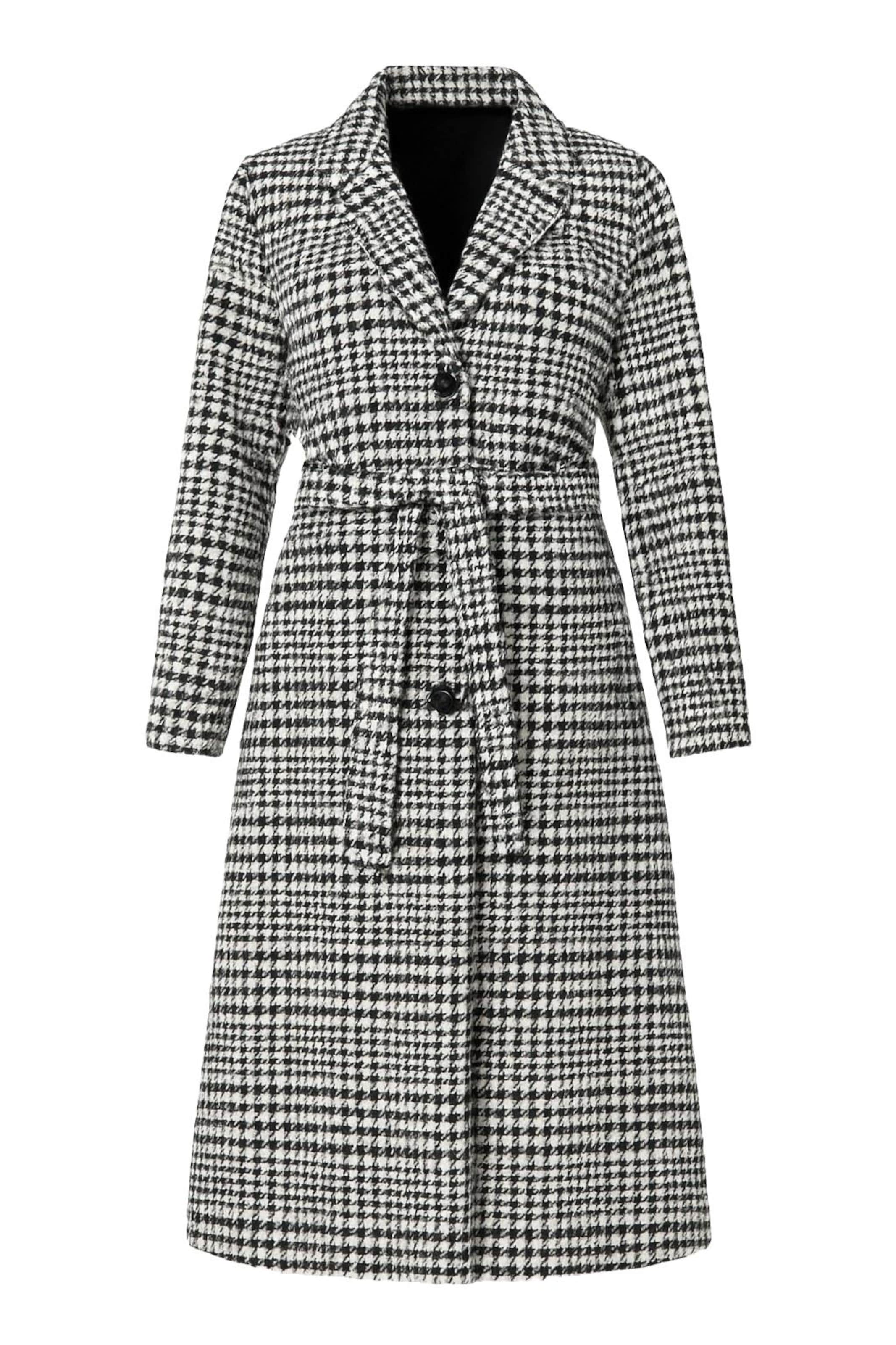 MODAMIHRAM Between-seasons coat in Black: front