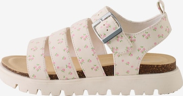 Next Босоножки в Белый: спереди