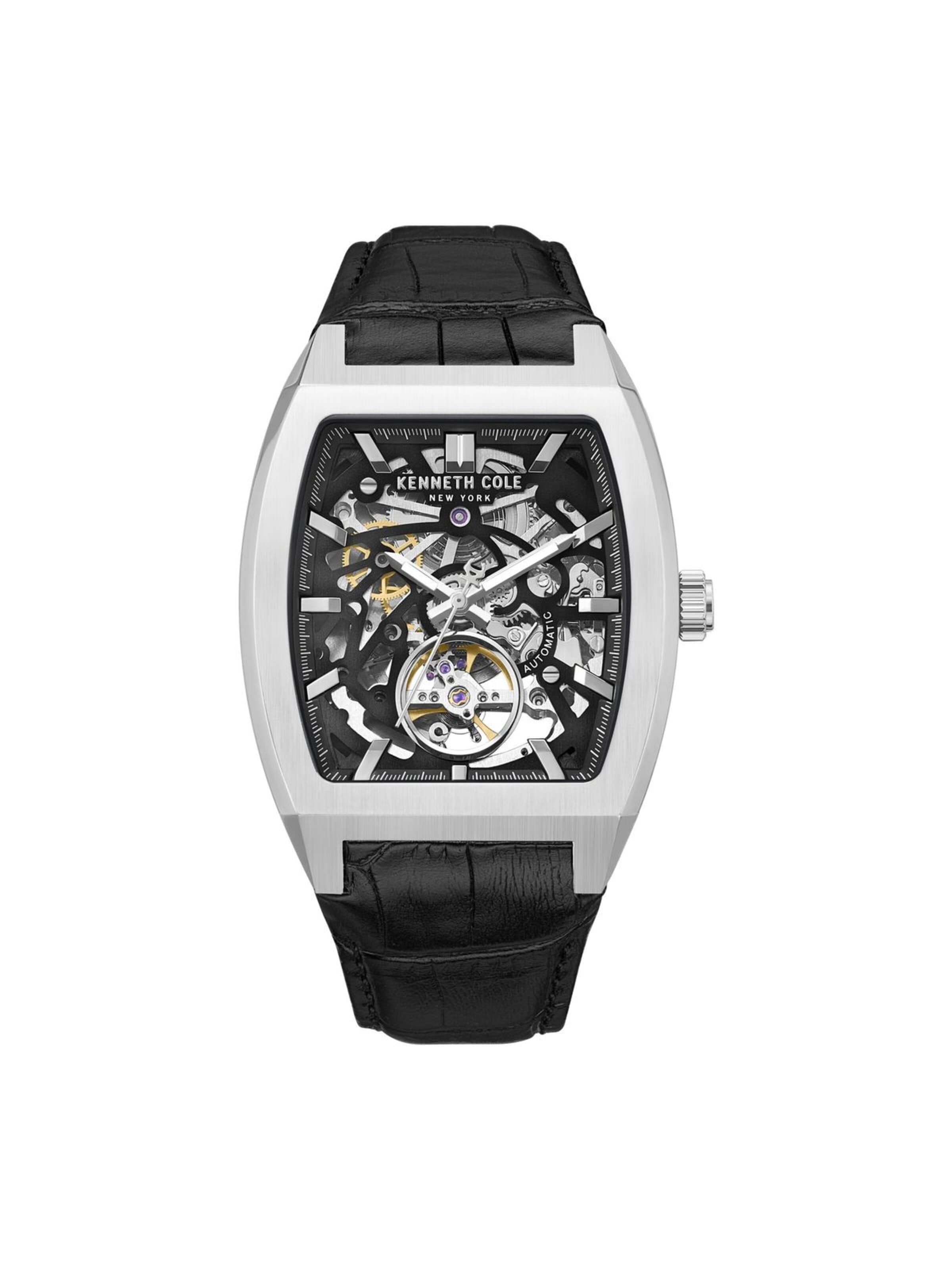 Montre à affichage analogique Kenneth Cole en noir : devant
