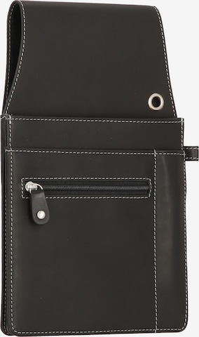 Esquire Wallet 'Dallas' in Black: front