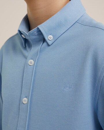 WE Fashion Regular fit Button up shirt in Blue