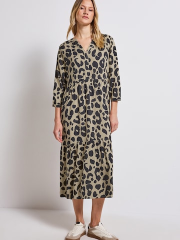 STREET ONE Dress in Beige: front