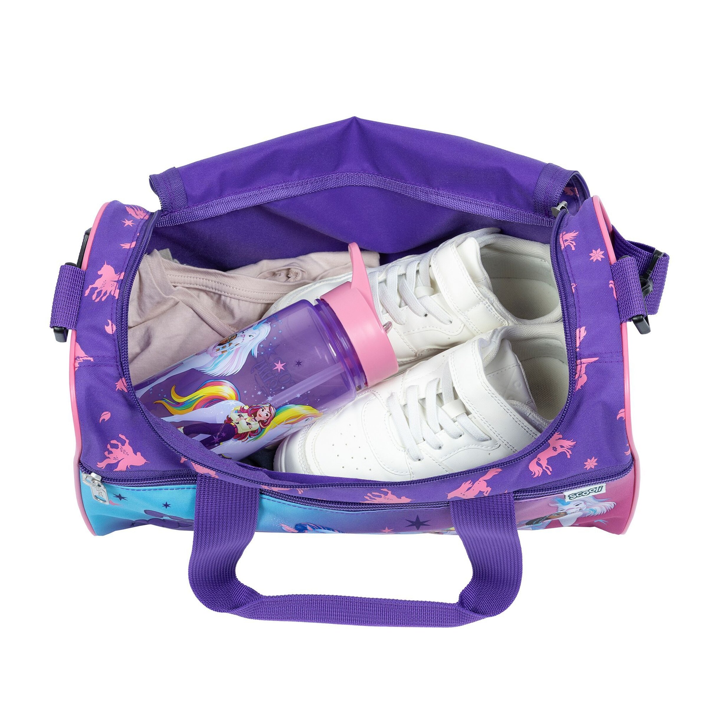 SCOOLI Reisetasche in Lila