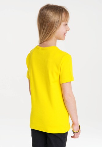 LOGOSHIRT Shirt 'Maus - Little Sunshine' in Geel