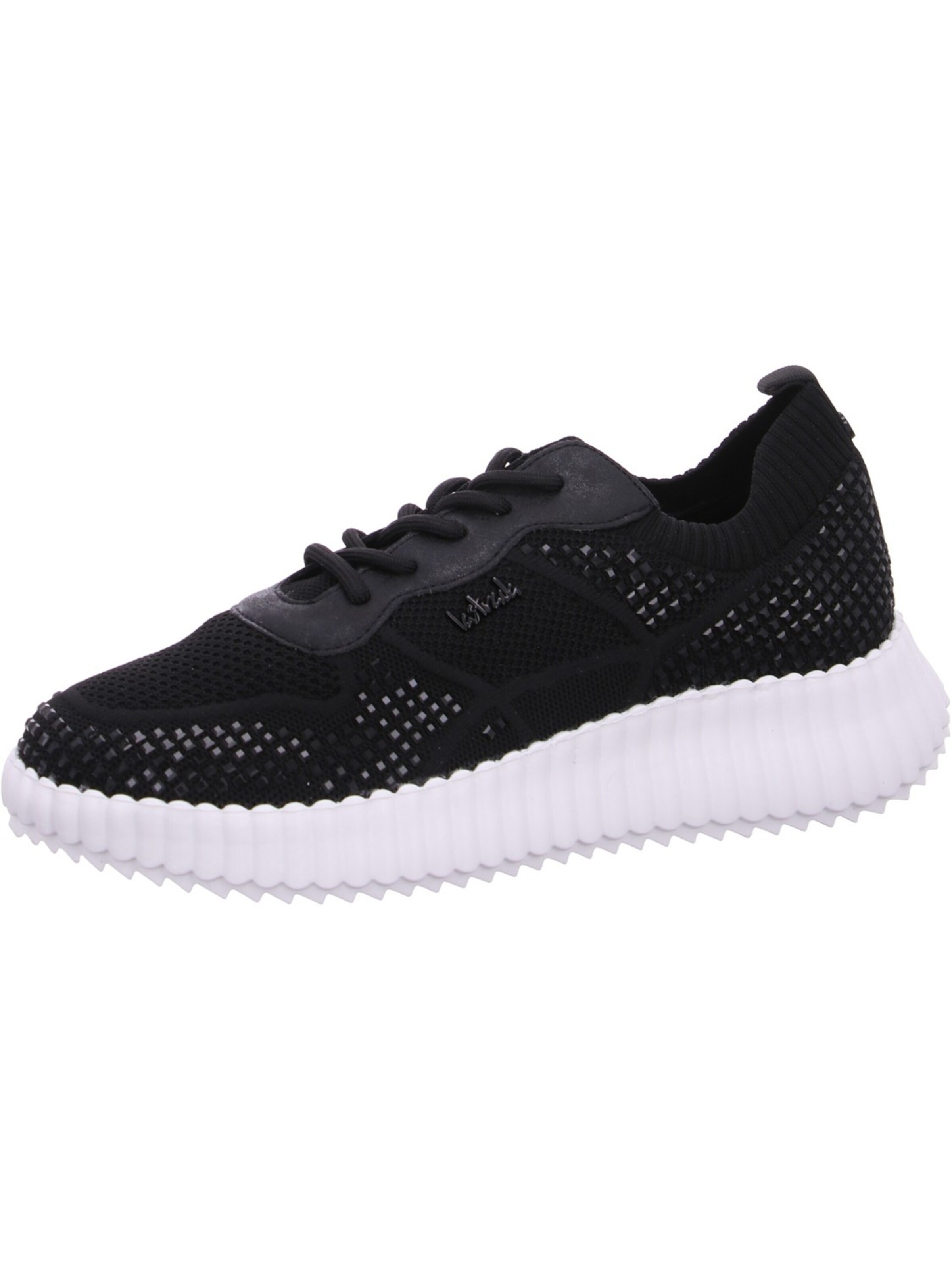 LA STRADA Sneakers 'La Strada Sneaker Schwarz' in Black: front