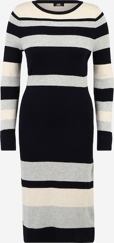 Wallis Petite Knitted dress in Blue: front