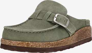 Cruz Slippers in Green: front