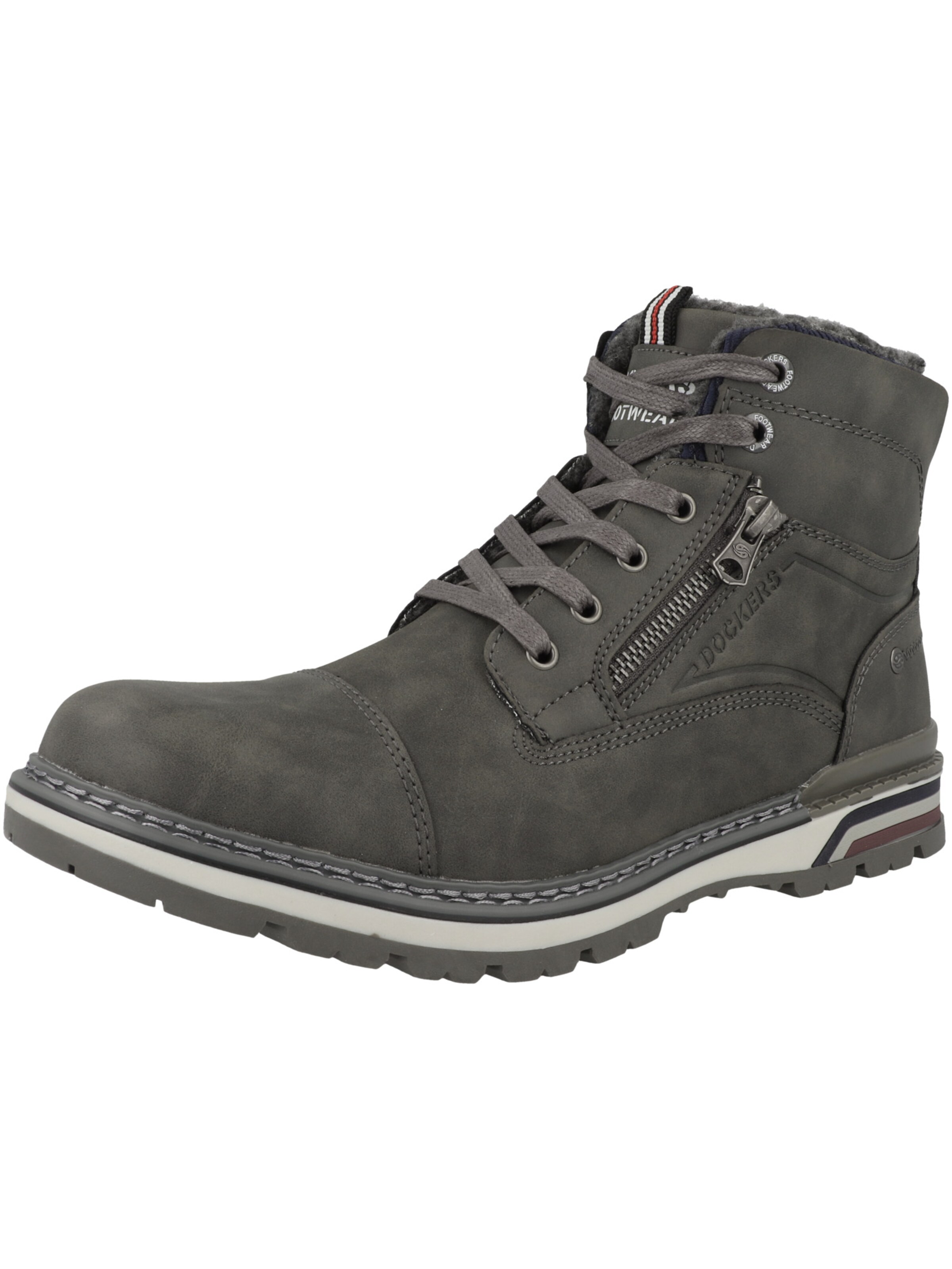 Dockers by Gerli Veterboots in Grijs: voorkant