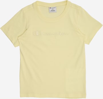 Champion Authentic Athletic ApparelMajica - žuta boja: prednji dio