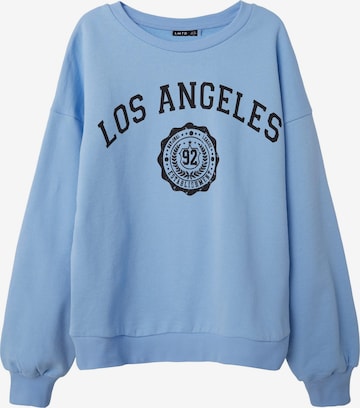 NAME IT Sweatshirt 'Tulle' in Blau: predná strana