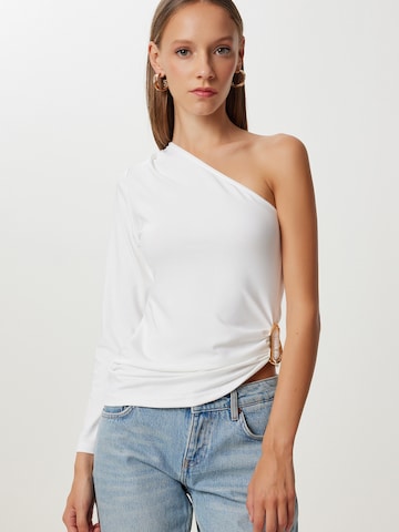 Happiness İstanbul T-shirt i beige: framsida