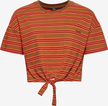 Superdry Shirt in Bruin: voorkant